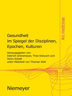cover image of Gesundheit im Spiegel der Disziplinen, Epochen, Kulturen